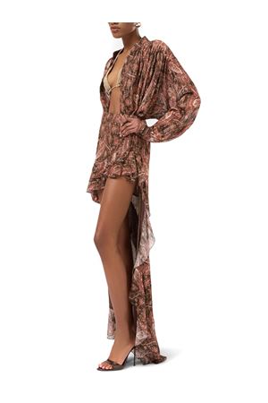 Gonna lunga a cascata Camelia THE ANDAMANE | TM190338BTNV143PAISLEY